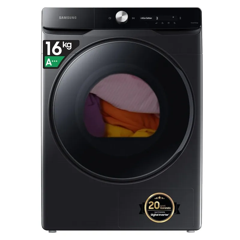 Samsung Asciugatrice DV16DG8600BVU3 Nero