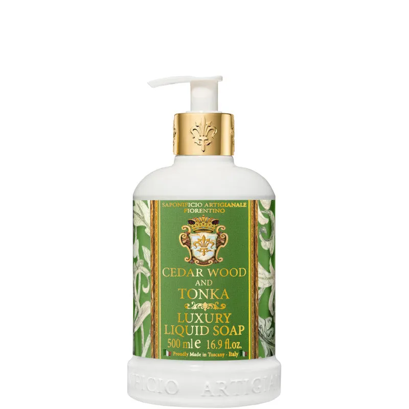 Saponificio Artigianale Fiorentino Cedra Wood and Tonka 500 ML - 500 ML