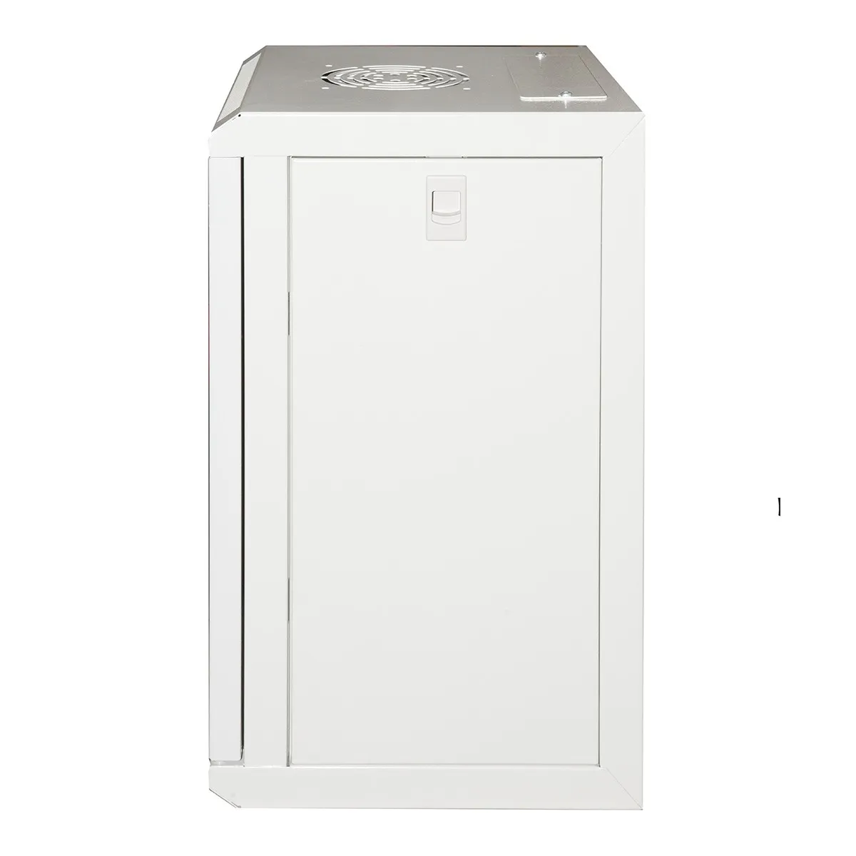 Armadio Rack 10 9 Unita' In Acciaio Colore Grigio Con Fianchi Apribili