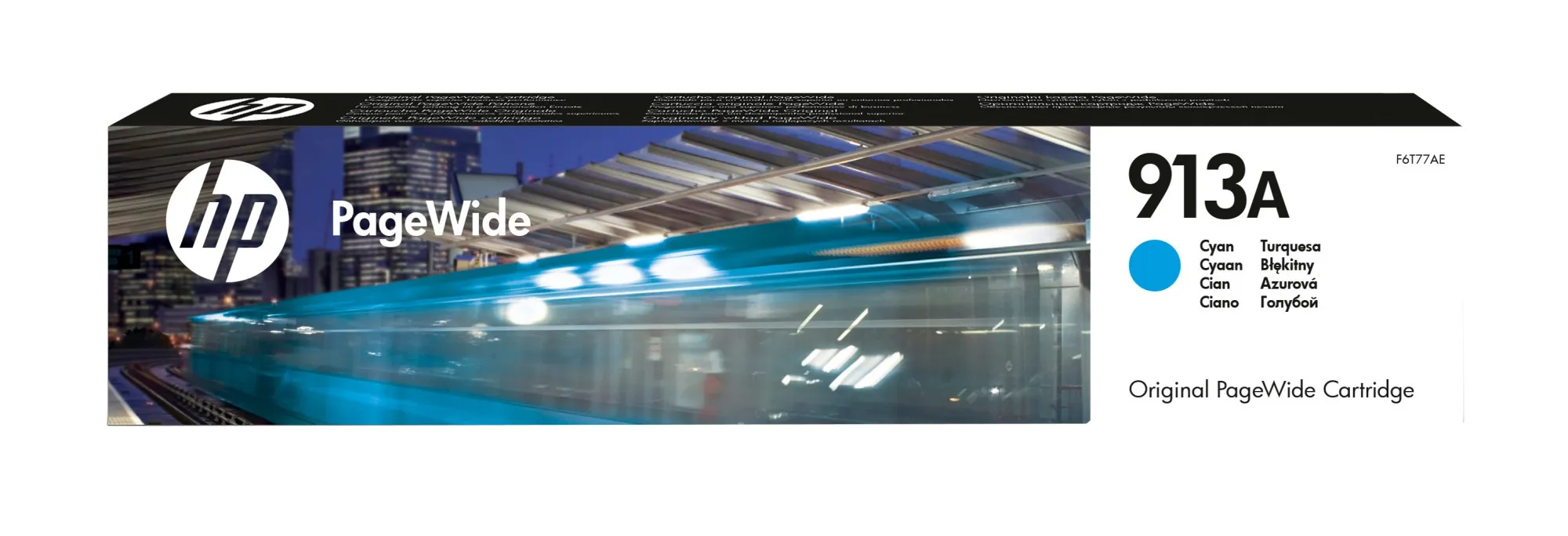ORIGINALE HP Cartuccia d'inchiostro ciano F6T77AE 913A 3000 pagine