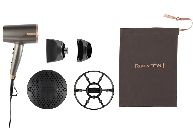 Remington Asciugacapelli D6077 GrigioBronzo