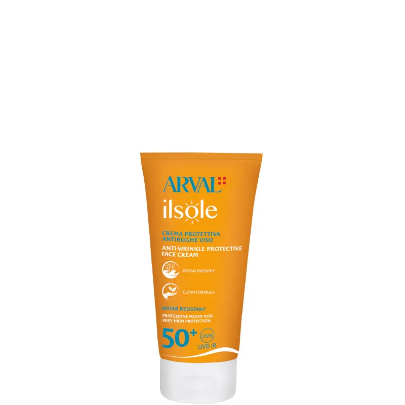 Arval Il Sole - Crema Protettiva Antirughe Viso SPF 50+ 50 ML - 50 ML