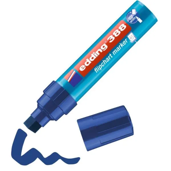 Edding CF10MARCAT Flipchart Base Acq.blu 4-388 003
