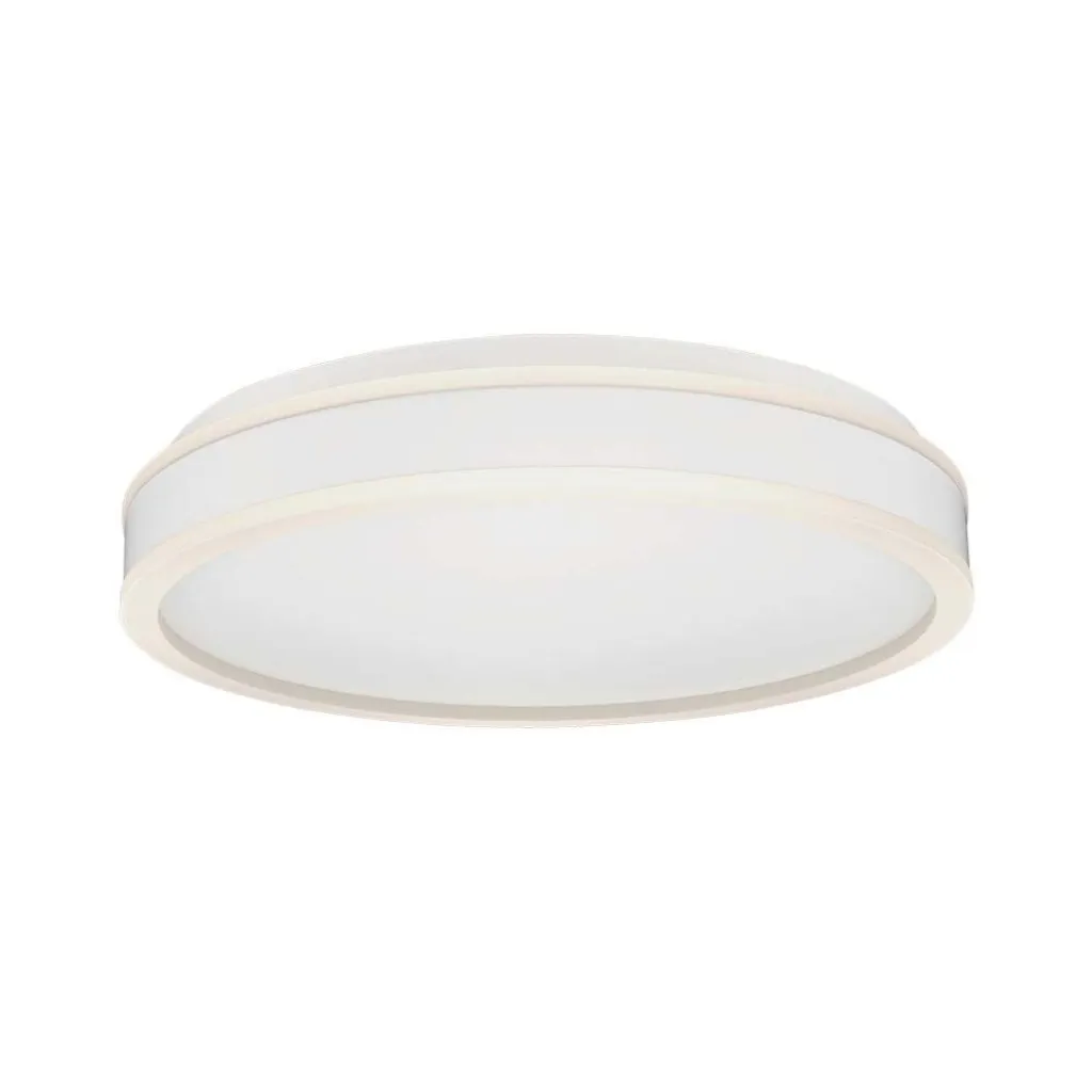 V-TAC Lampadario LED con Montaggio a Plafone 48W Dimmerabile TRIAC d: 500mm h: 62mm Colore Bianco 4000K