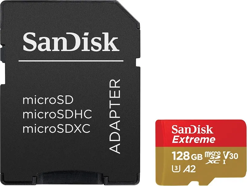 Sandisk Micro SD Extreme Microsdxc 128 GB 3101231