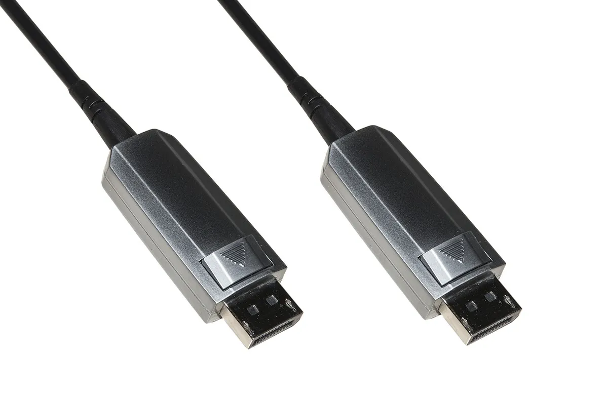 Cavo Displayport 1.4 8K@60Hz 32Gbps Hdcp Hdr Fibra Ottica Aoc Mt 70