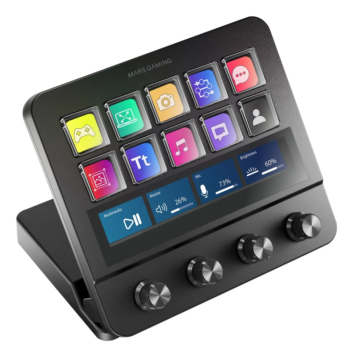 Mars Gaming MS-DPRO Nero 10 pulsanti