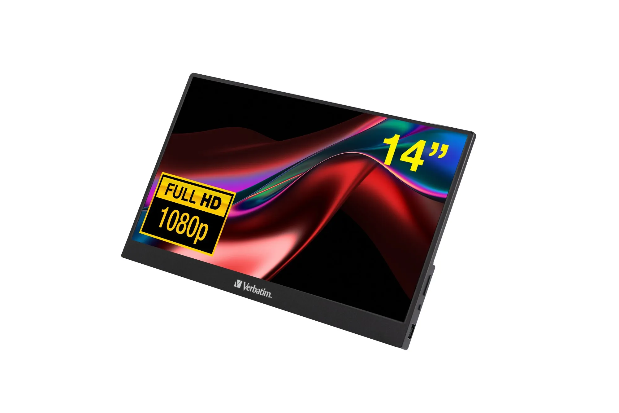 VERBATIM 49590 MONITOR 14 Full-HD 1920 x 1080 Pixel tempo di risposta 6 ms refresh rate 60 Hz