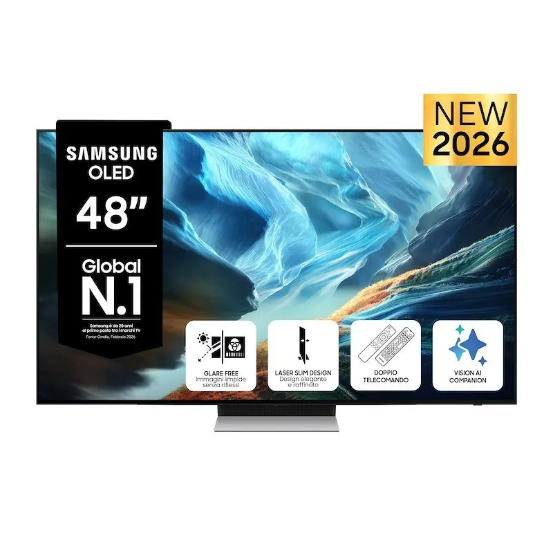 Samsung TV OLED 48" Qe48s90haexzt Graphite Black