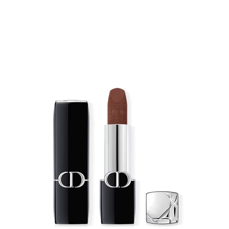 DIOR Rouge Dior Velvet Rechargeable - 400 Nude Line finish velvet