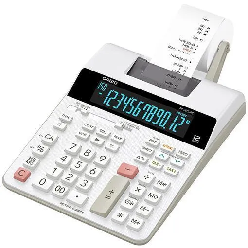 Casio Calcolatrice Scrivente FR-2650RC FR-2650RC-W-EC