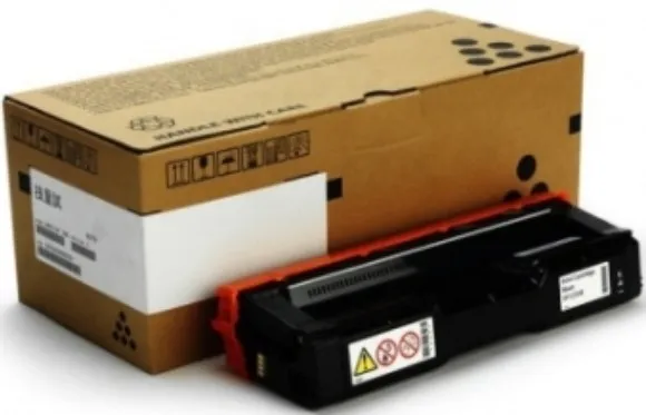 ORIGINALE Ricoh toner nero 407531 SP C252EBK 4500 pagine