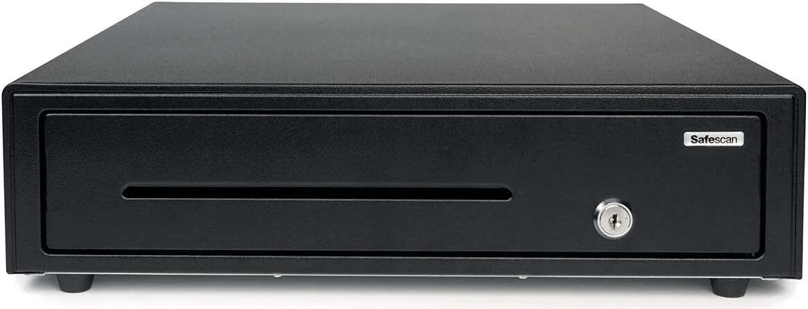 Cassetto portadenaro Safescan SD-4141 - 8 scomparti per monete - 4 scomparti per banconote - Fino a 1 milione di aperture