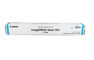ORIGINALE Canon toner ciano T01 c 8067B001 39500 pagine