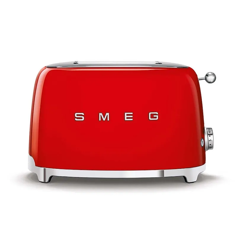 Smeg Tostapane 2X2 50's Style TSF01RDEU rosso lucido