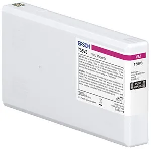 ORIGINALE Epson Cartuccia d'inchiostro magenta C13T55W300 T55W3 200ml