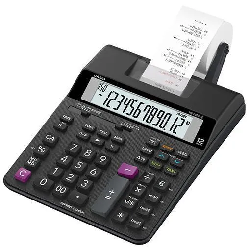 Casio HR-200RCE-WA HR-200RCE-W-EC