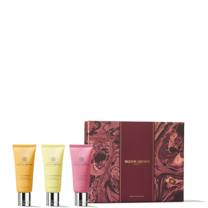 Molton Brown Floral & Spicy Hand Care Gift Set 40 ML X 3 - 40 ML X 3