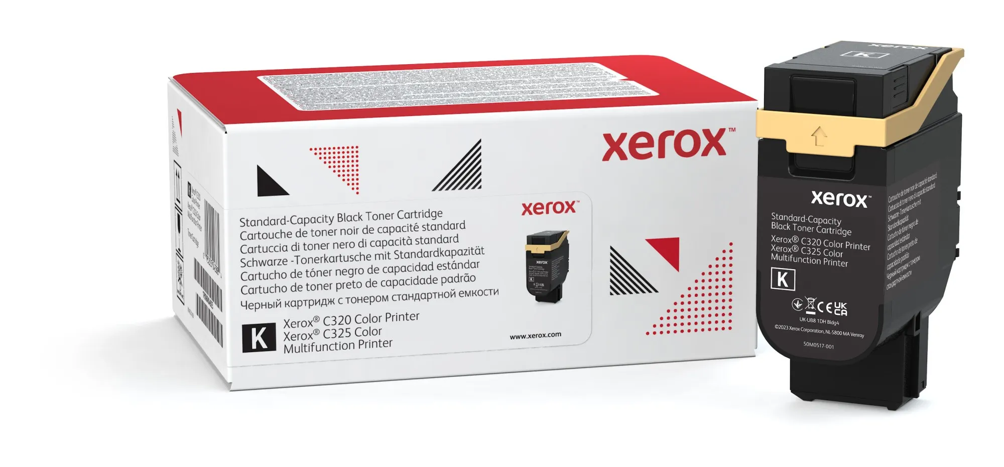 ORIGINALE Xerox toner nero 006R04823 C320/325 2200 pagine