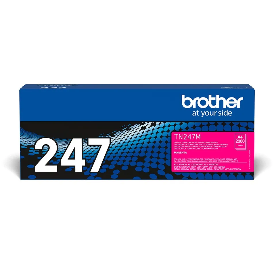 ORIGINALE Brother toner nero TN-247BK 247 3000 pagine