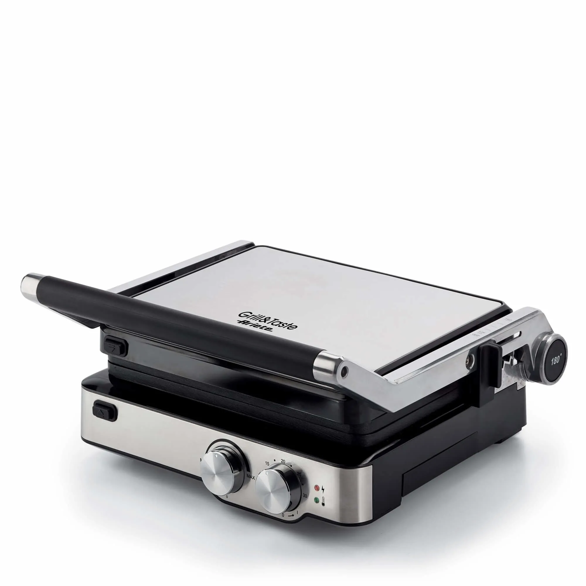 Grill&Tast Grill Ariete 1918 Acciao Piastra Antiaderente 5 Livelli