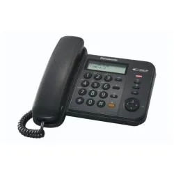 Panasonic Telefono Fisso TS580 Nero KX-TS580EX1B