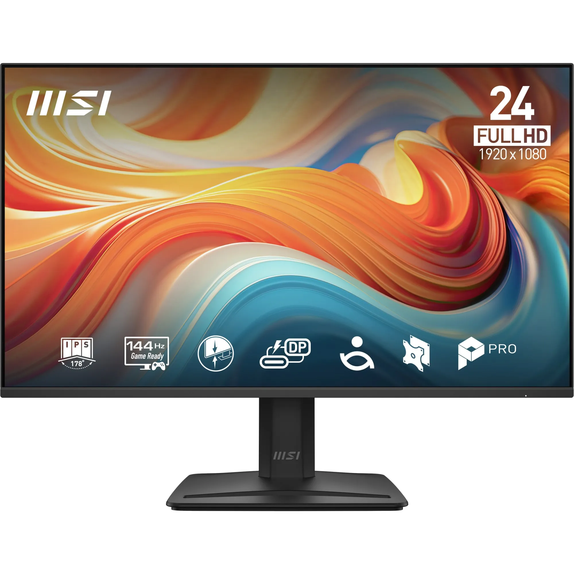 Msi Monitor 238 Led Ips 16:9 Fhd 144Hz 1Ms 300 Cdm Reg Altezza Vga/Dp/Hdmi Multimediale