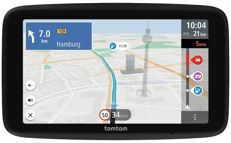 Tom Tom Navigatore camper GO CAMPER TOUR di 2a gen Nero