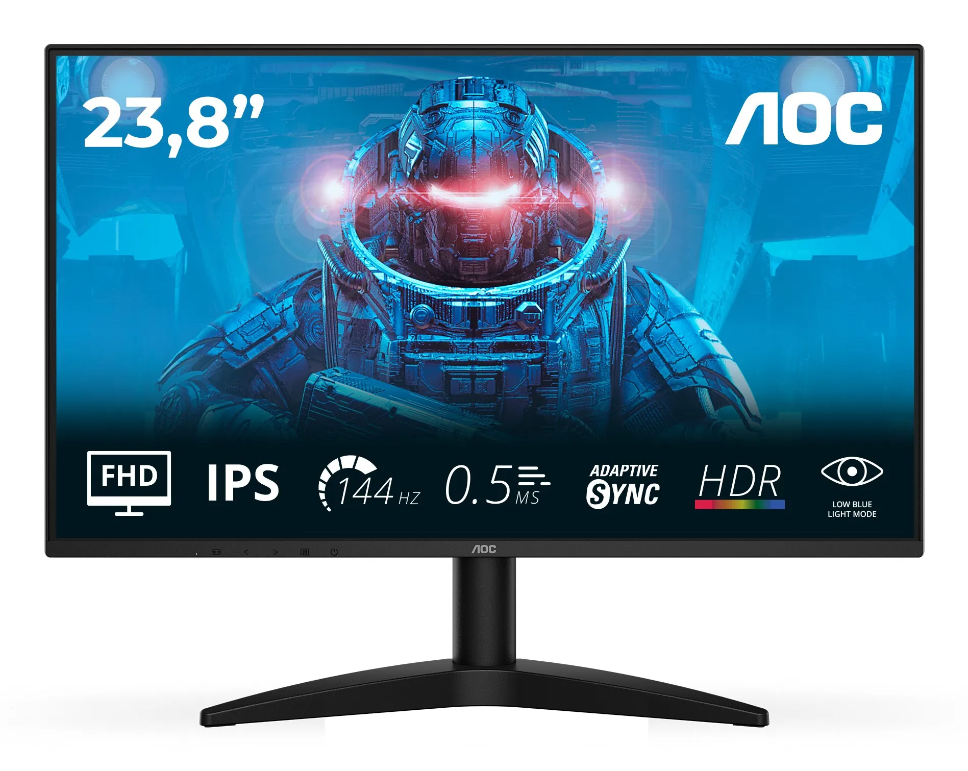 AOC B3 24B36X Monitor PC 605 cm (23.8) 1920 x 1080 Pixel Full HD LED Nero