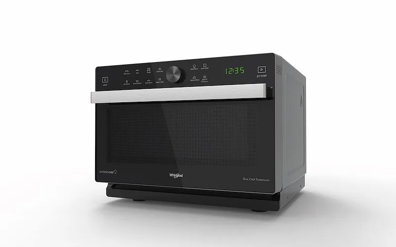 Whirlpool Microonde MWP 337 SB Nero, Argento