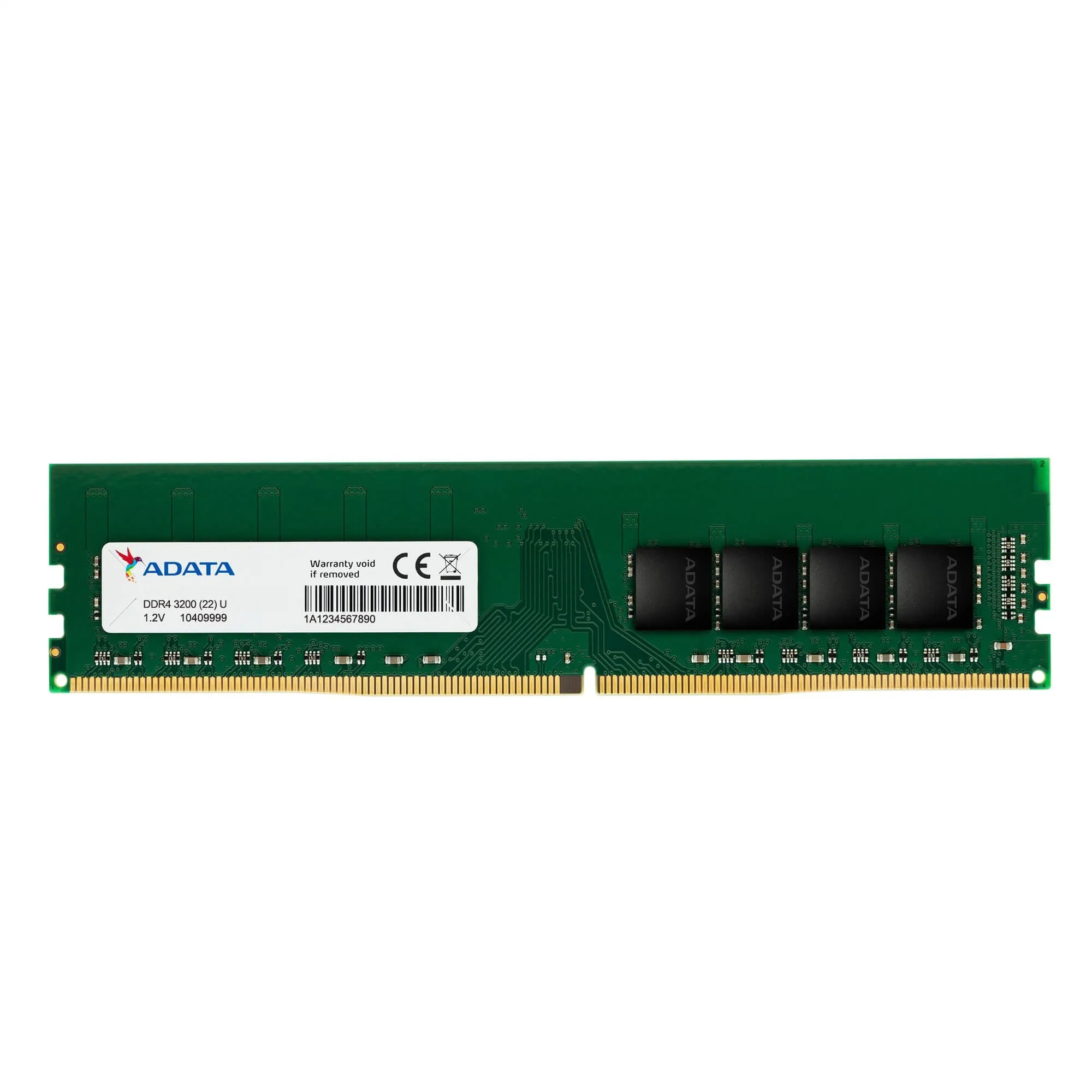 Adata Ram Ddr4 8Gb (1X8Gb) 3200Mhz Cl22 12V