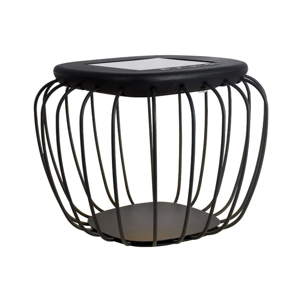 V-TAC Lampada LED Decorativa 1W con Pannello Solare 5W Corpo Grigio 420x305mm CCT 3000K+6000K IP44