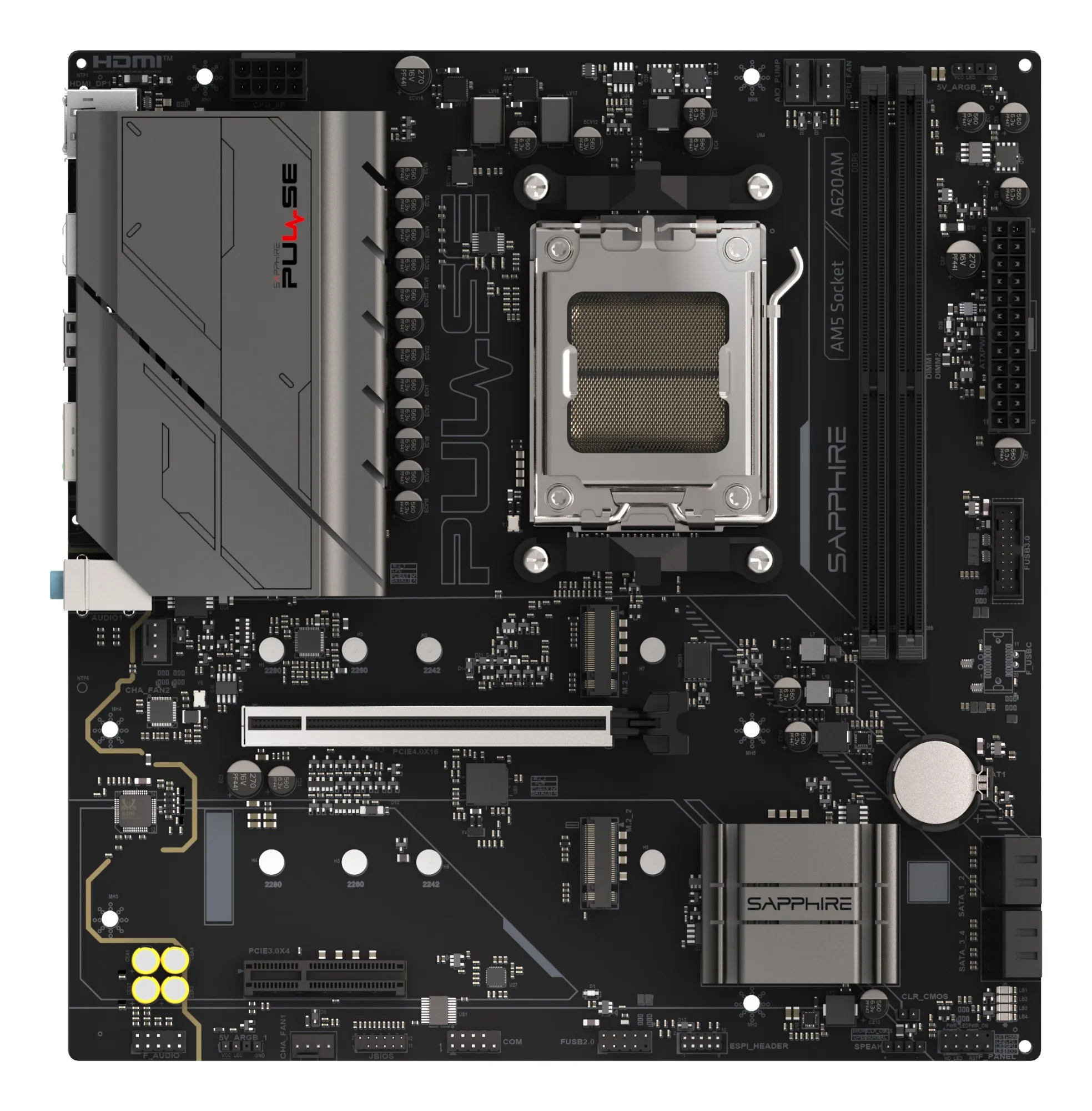 Sapphire Motherboard Pulse A620Am