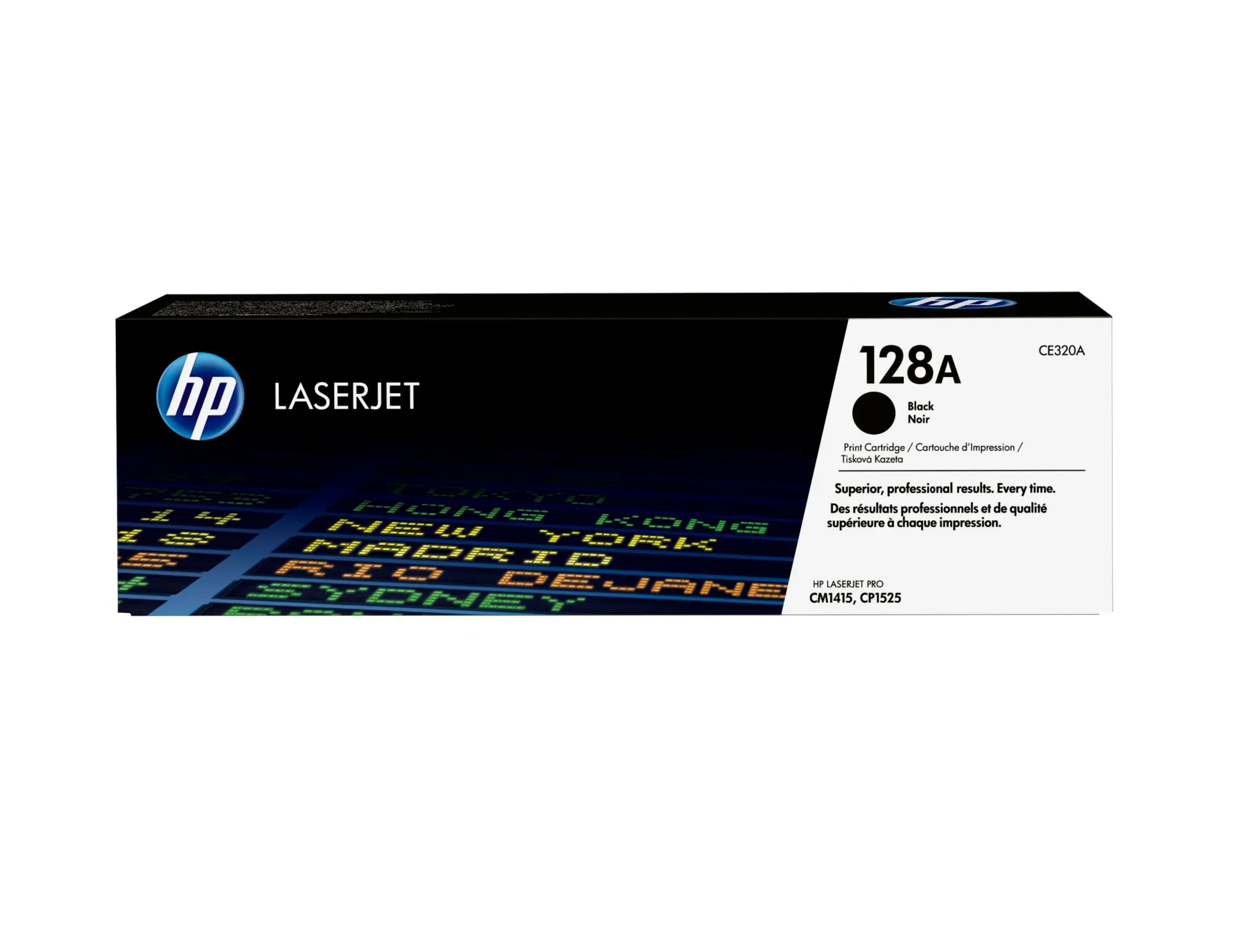 ORIGINALE HP toner nero CE320A 128A 2000 pagine