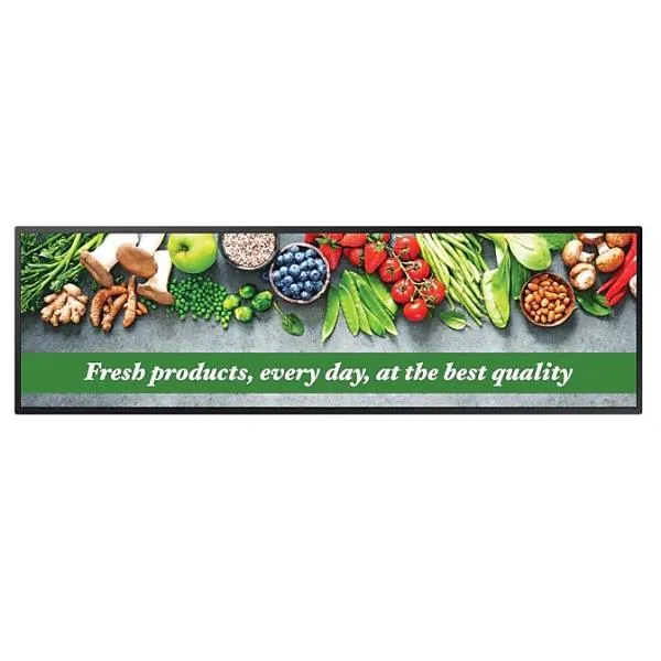 Samsung Display 37 Type 60HZ E-Led Blu Resolution 1920X540 (16:4.5) Pixelpitch(mm) 0.47(H) X 0.47(V) Active Area(mm) 904.32 (h) LH37SHCEBGBXEN