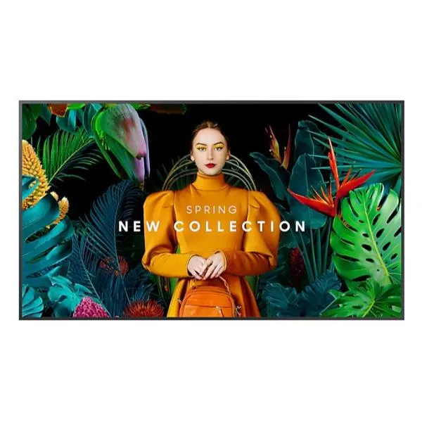 Samsung Monitor: Panel Va Da 75 Risoluzione 3840X2160 Pixel Pitch 0.429X0.429 Mm Luminosità: 700 CD/M2 (with Touch Glass) Contrasto: LH75QHCEBGCXEN