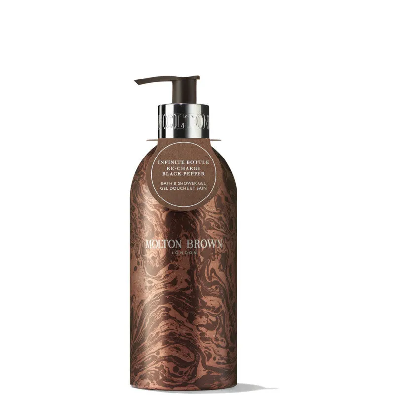 Molton Brown Black Pepper Re-Charge Infinite Bottle Edizione Limitata 400 ML - 400 ML