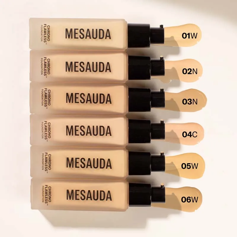 Mesauda Chrono Flawless Foundation - N. 01W