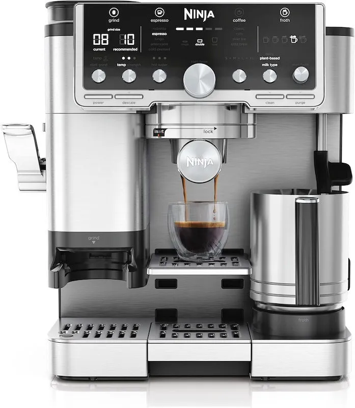 Shark Ninja Macchina da caffè LUXE PRO Es701eu Argento