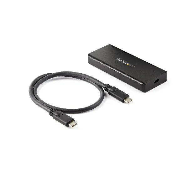 Startech Box Esterno SSD Pcie Nvme M.2 - Alluminio Resistente All acqua/polvere IP67 USB 3.1 Gen 2 (10Gbps) Tipo C (M2E1BRU31C) M2E1BRU31C