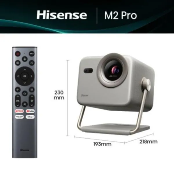Hisense Laser TV M2 Pro 65-200 4K UHD Triplo M2PRO