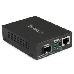 Startech Convertitore Multimediale Gigabit Ethernet A Fibra Con Slot Sfp Aperto 10/100/1000 MCM1110SFP