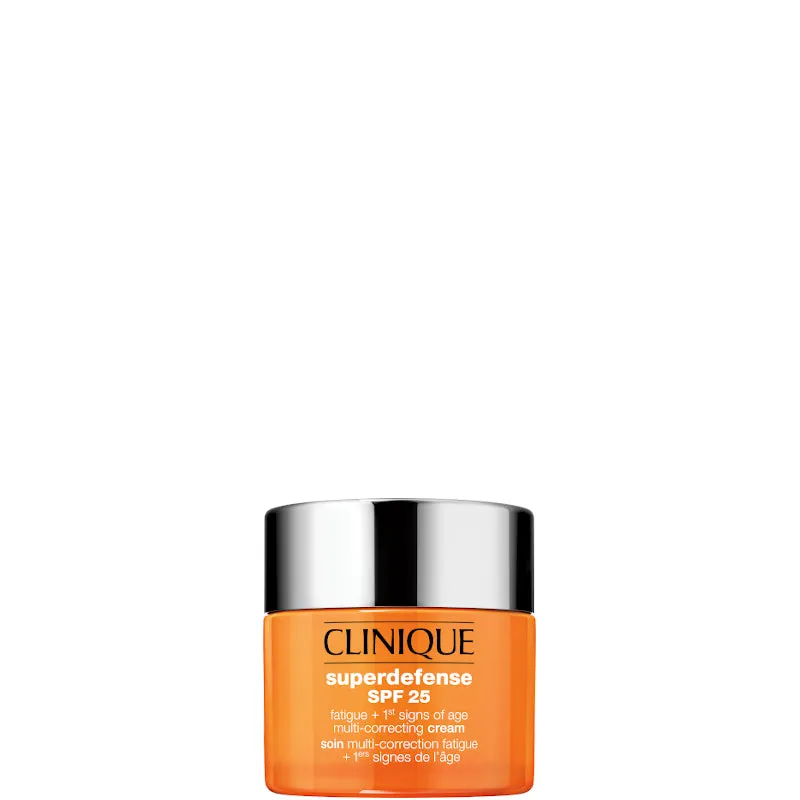 Clinique Superdefense SPF 25 Crema Prevenzione Antietà + Anti-Fatica Tipo 3, 4 Pelli Miste e Grasse - 30 ML