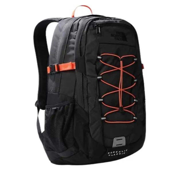 North Face Borealis Classic Asphalt GREY/RETRO Orange NF00CF9CAOZ