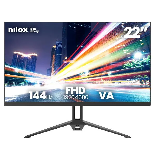 Nilox Monitor 22 Va 144Hz Nero NXM22FHD14411