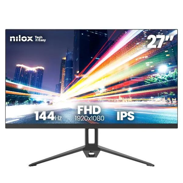 Nilox Monitor 27 Ips 144Hz Nero NXM27FHD14411