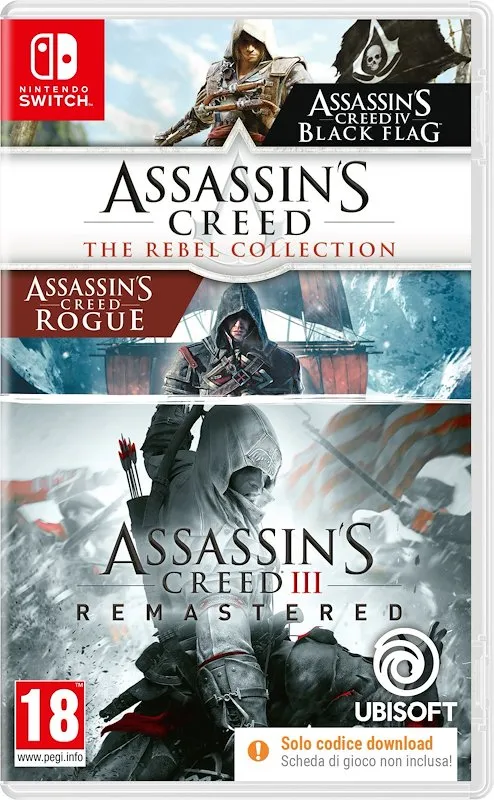 Ubisoft Videogioco Switch Assassin's Creed The Rebel Collecti