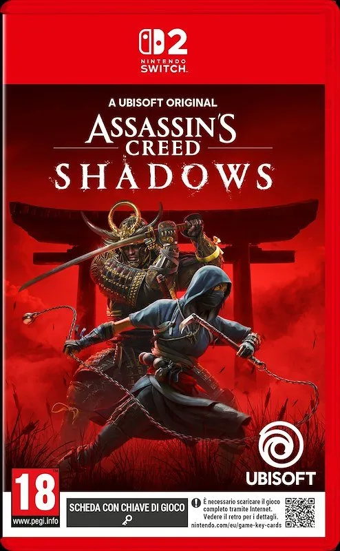 Ubisoft ASSASSIN'S CREED SHADOWS (KEY CARD) NSW2