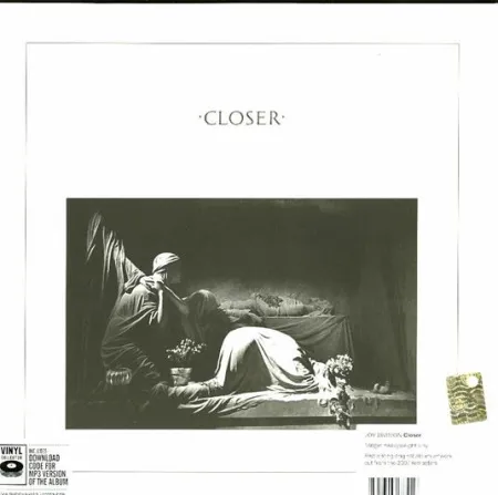 Joy Division Closer Warner Music 0825646183913