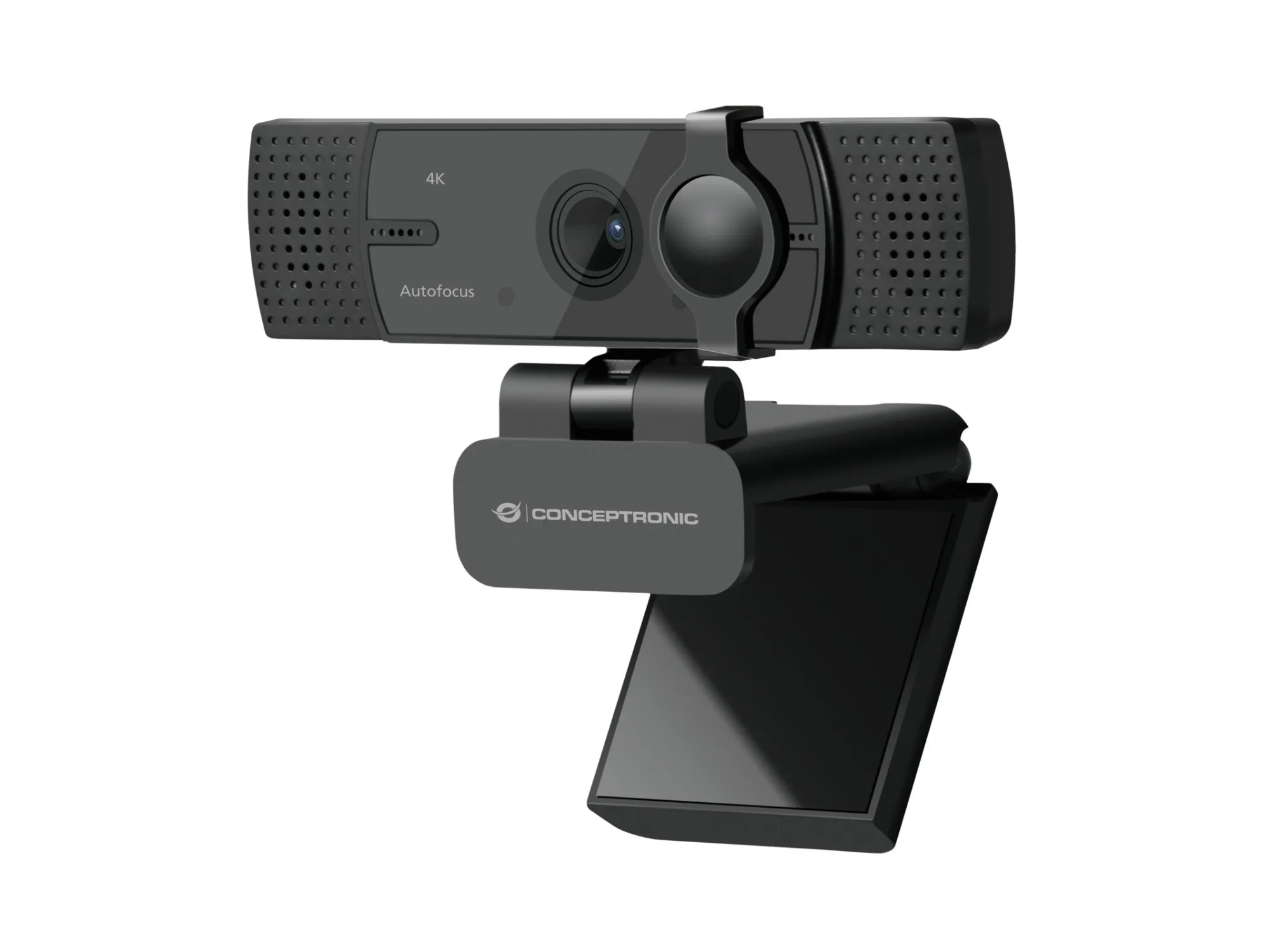 Webcam 4K Autofocus Doppio Mic. Bk 3840*2160 60Fps Usb 2.0 Privacy
